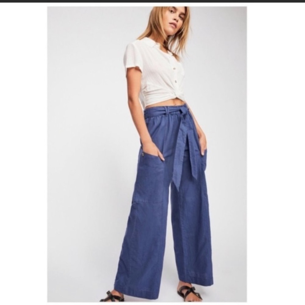 Free People Bluebell Wide Leg Pants